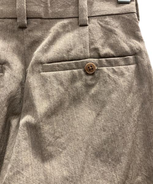 YAECA（ヤエカ）YAECA (ヤエカ) クリースド チノパンツ ブラウン サイズ:71の古着・服飾アイテム