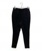 COMOLIコモリ）の古着「ウールフリースパンツ」｜ネイビー