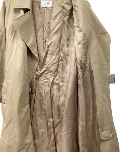 CIOTA（シオタ）CIOTA (シオタ) トレンチコート ベージュ サイズ:1の古着・服飾アイテム