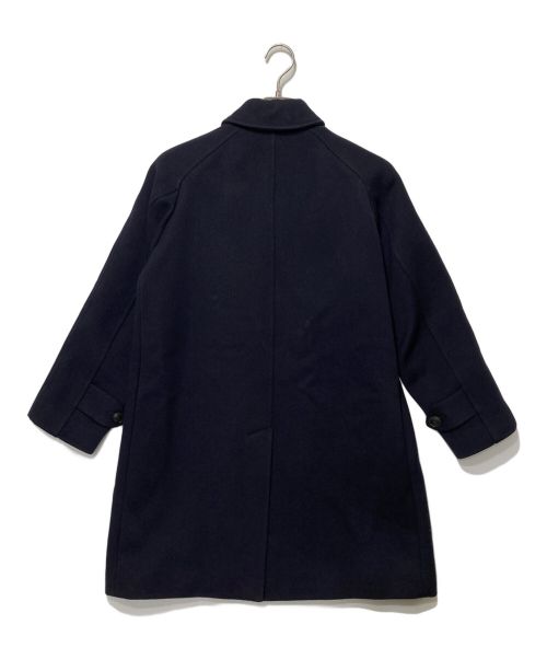 COMOLI（コモリ）COMOLI (コモリ) CAVALIER MELTON BALCOLLAR COAT ネイビーの古着・服飾アイテム