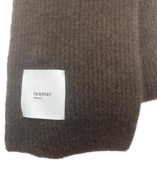 loomer（ルーマー）loomer (ルーマー) マフラー ブラウンの古着・服飾アイテム