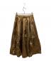 machatt（マチャット）の古着「メタリックスカート」｜ゴールド