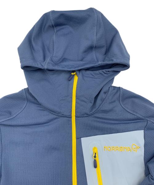 norrona（ノローナ）norrona (ノローナ) フォルケティンパワーグリッドフード インディゴ サイズ:Sの古着・服飾アイテム