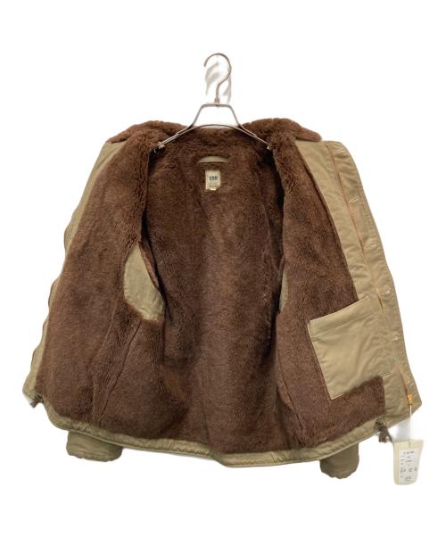 F.O.B FACTORY（エフオービー ファクトリー）F.O.B FACTORY (エフオービー ファクトリー) N-1 デッキジャケット ベージュ サイズ:M 未使用品の古着・服飾アイテム