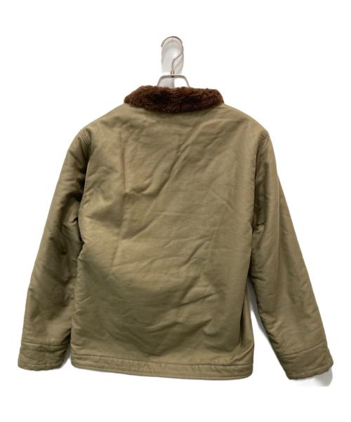 F.O.B FACTORY（エフオービー ファクトリー）F.O.B FACTORY (エフオービー ファクトリー) N-1 デッキジャケット ベージュ サイズ:M 未使用品の古着・服飾アイテム