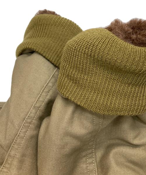 F.O.B FACTORY（エフオービー ファクトリー）F.O.B FACTORY (エフオービー ファクトリー) N-1 デッキジャケット ベージュ サイズ:M 未使用品の古着・服飾アイテム