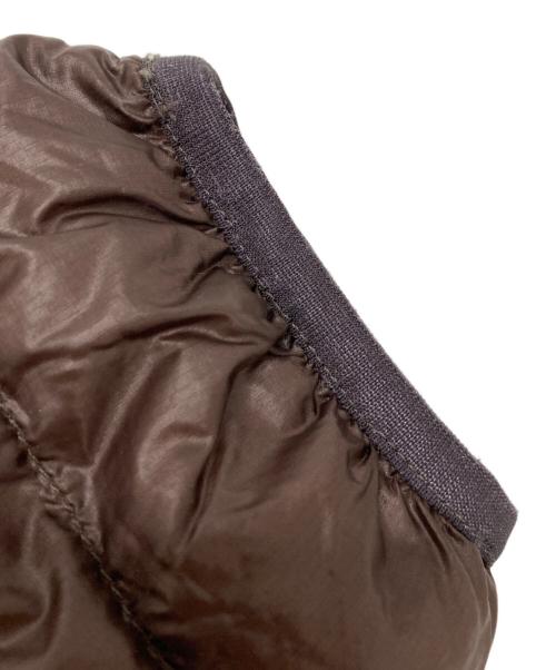 NANGA（ナンガ）NANGA (ナンガ) inner down cardigan ブラウン サイズ:Sの古着・服飾アイテム