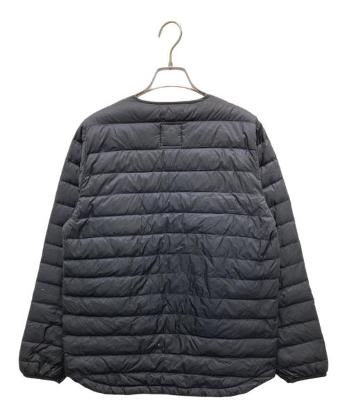 NANGA（ナンガ）NANGA (ナンガ) inner down cardigan ブラック サイズ:Sの古着・服飾アイテム