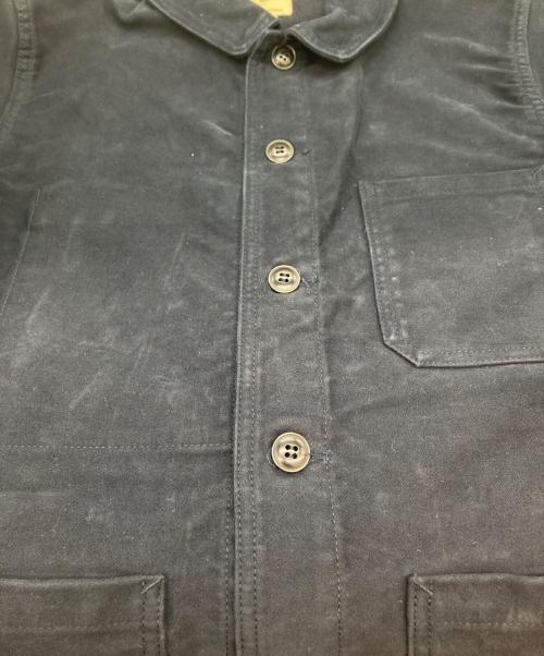 F.O.B FACTORY（エフオービー ファクトリー）F.O.B FACTORY (エフオービー ファクトリー) フレンチ モールスキン ジャケット ネイビー サイズ:Sの古着・服飾アイテム