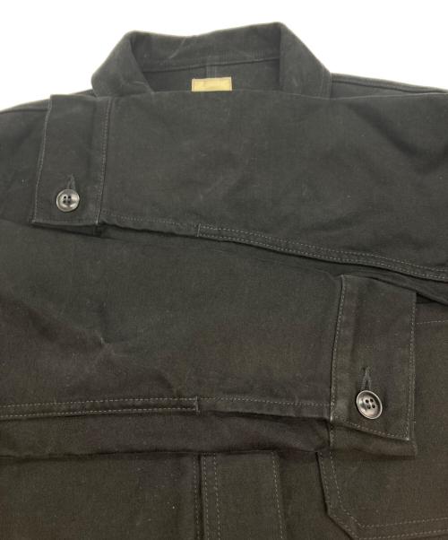 F.O.B FACTORY（エフオービー ファクトリー）F.O.B FACTORY (エフオービー ファクトリー) フレンチ モールスキン ジャケット ブラック サイズ:Sの古着・服飾アイテム