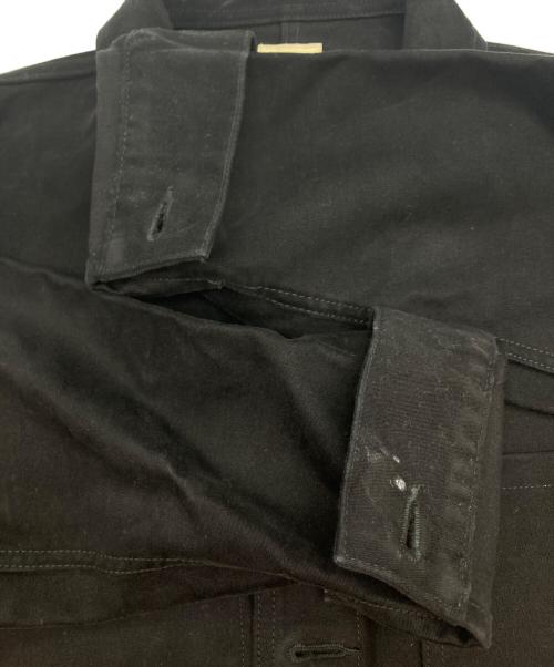 F.O.B FACTORY（エフオービー ファクトリー）F.O.B FACTORY (エフオービー ファクトリー) フレンチ モールスキン ジャケット ブラック サイズ:Sの古着・服飾アイテム