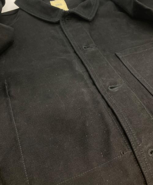 F.O.B FACTORY（エフオービー ファクトリー）F.O.B FACTORY (エフオービー ファクトリー) フレンチ モールスキン ジャケット ブラック サイズ:Sの古着・服飾アイテム