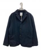 RE MADE IN TOKYO JAPANアールイーメイドイントウキョウジャパン）の古着「Super140 wool melton 3B jacket」｜ブラック