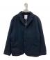 RE MADE IN TOKYO JAPAN（アールイーメイドイントウキョウジャパン）の古着「Super140 wool melton 3B jacket」｜ブラック