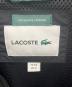 中古・古着 LACOSTE (ラコステ) BEAMS (ビームス) トラックジャケット ブラック サイズ:FR 54 未使用品：14000円