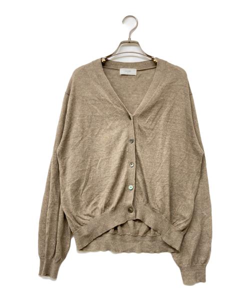 SLOBE IENA（スローブ イエナ）SLOBE IENA (スローブ イエナ) 23SS KAYAニットカーディガン ベージュ サイズ:Freeの古着・服飾アイテム