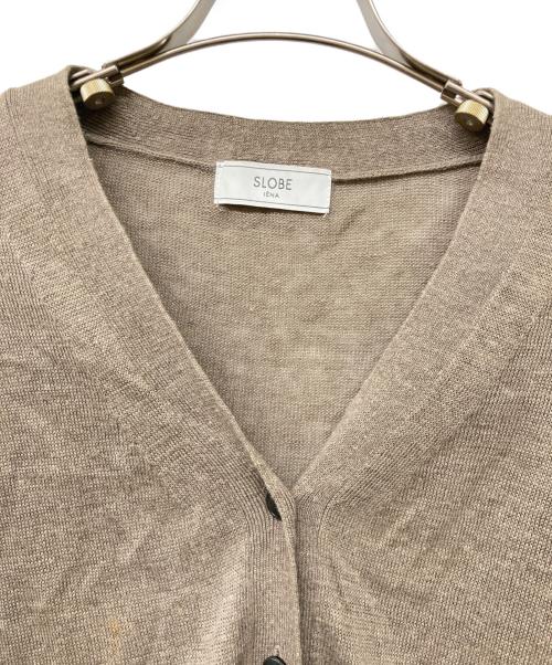 SLOBE IENA（スローブ イエナ）SLOBE IENA (スローブ イエナ) 23SS KAYAニットカーディガン ベージュ サイズ:Freeの古着・服飾アイテム