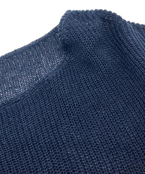 SLOBE IENA（スローブ イエナ）SLOBE IENA (スローブ イエナ) リネン混ボートネックニット ネイビー サイズ:‐の古着・服飾アイテム