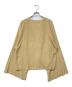 MM6 Maison Margiela (エムエムシックスメゾンマルジェラ) フレアスリーブカーディガン ベージュ サイズ:S：6000円