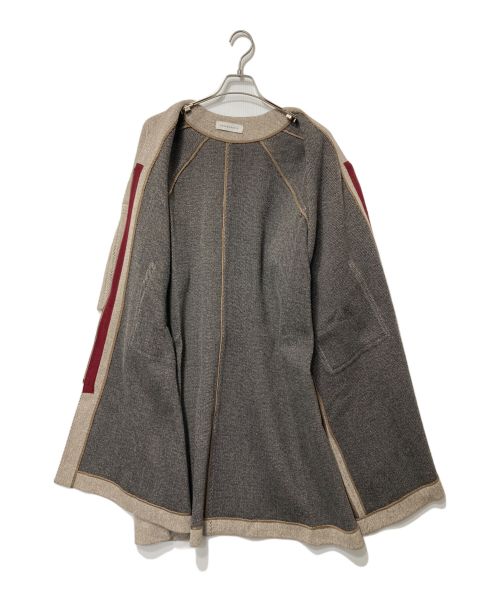 SAYAKA DAVIS（サヤカ デイヴィス）SAYAKA DAVIS (サヤカ デイヴィス) オーバサイズジップコート ベージュ サイズ:表記無しの古着・服飾アイテム