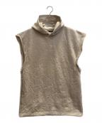 BALENCIAGAバレンシアガ）の古着「Sleeveless Hoodie」｜ベージュ