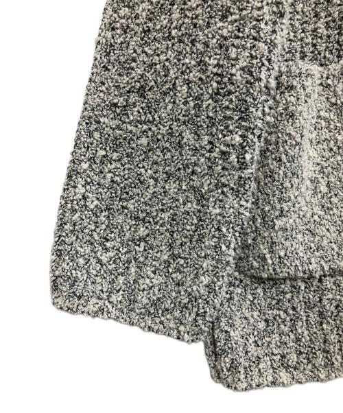 1er Arrondissement（プルミエ アロンディスモン）1er Arrondissement (プルミエ アロンディスモン) ラメループヤーンカーディガン グレー サイズ:Freeの古着・服飾アイテム