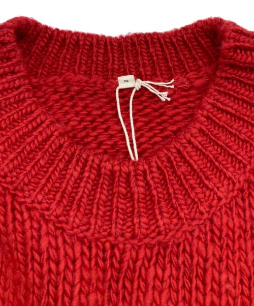 MUJI LABO（ムジラボ）MUJI LABO (ムジラボ) クルーネックセーター レッド サイズ:S 未使用品の古着・服飾アイテム