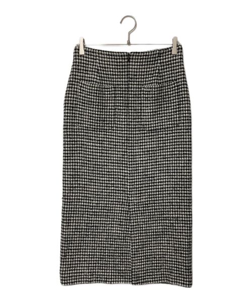 UNITED ARROWS（ユナイテッドアローズ）UNITED ARROWS (ユナイテッドアローズ) ループツイード タイトスカート ブラック サイズ:40 未使用品の古着・服飾アイテム