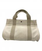 HERMESエルメス）の古着「ハンドバッグ」｜アイボリー