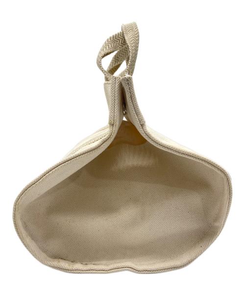 HERMES（エルメス）HERMES (エルメス) ハンドバッグ アイボリーの古着・服飾アイテム