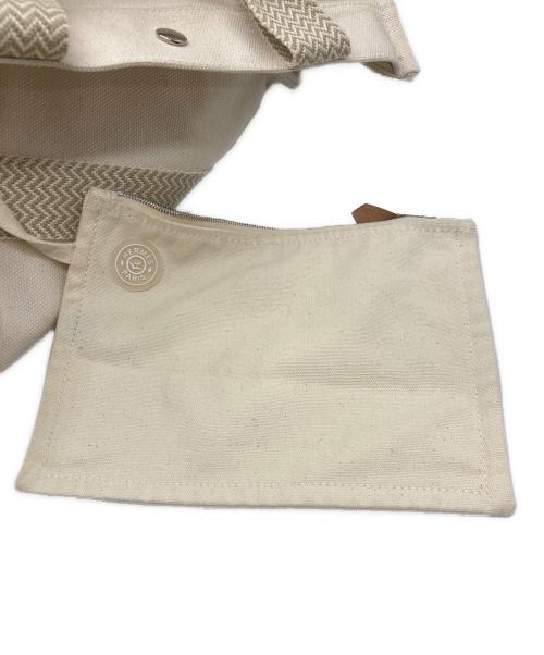 HERMES（エルメス）HERMES (エルメス) ハンドバッグ アイボリーの古着・服飾アイテム