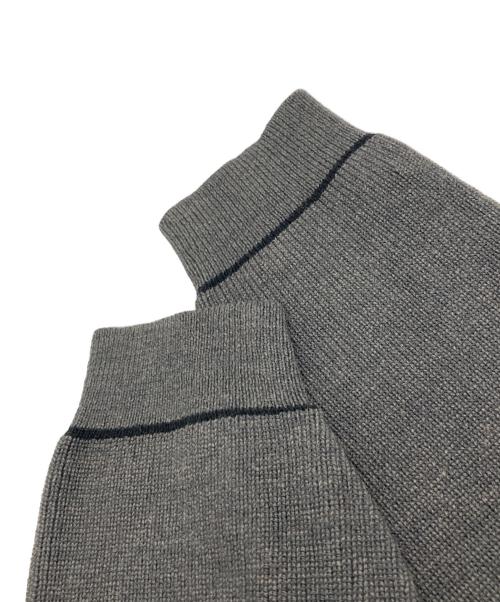 willfully（ウィルフリー）willfully (ウィルフリー) ジャガードニット チャコールグレー サイズ:Freeの古着・服飾アイテム