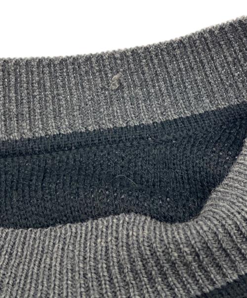 willfully（ウィルフリー）willfully (ウィルフリー) ジャガードニット チャコールグレー サイズ:Freeの古着・服飾アイテム