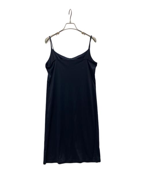 stola.（ストラ）stola. (ストラ) 線画花柄プリントワンピース ネイビー サイズ:SIZE38の古着・服飾アイテム