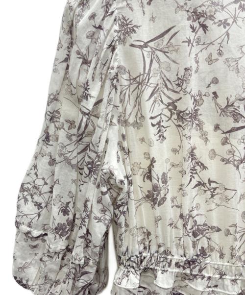 CELFORD（セルフォード）CELFORD (セルフォード) カシュクールコットンギャザーワンピース ホワイト サイズ:SIZE38の古着・服飾アイテム