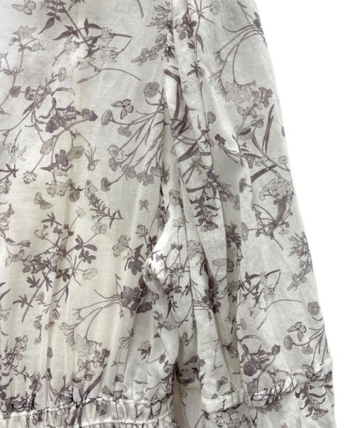 CELFORD（セルフォード）CELFORD (セルフォード) カシュクールコットンギャザーワンピース ホワイト サイズ:SIZE38の古着・服飾アイテム
