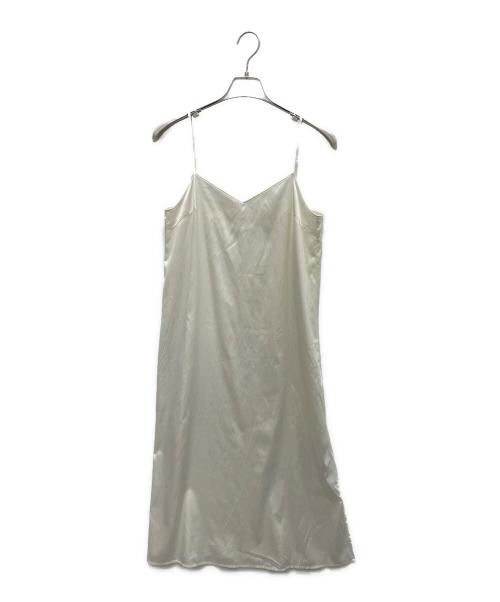 CELFORD（セルフォード）CELFORD (セルフォード) カシュクールコットンギャザーワンピース ホワイト サイズ:SIZE38の古着・服飾アイテム