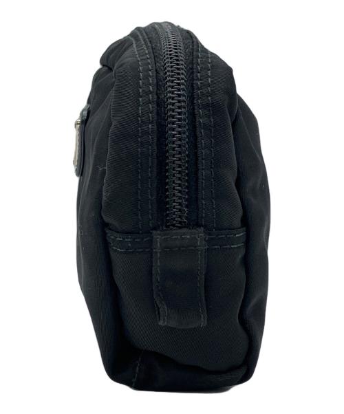 PRADA（プラダ）PRADA (プラダ) コスメポーチ ブラックの古着・服飾アイテム