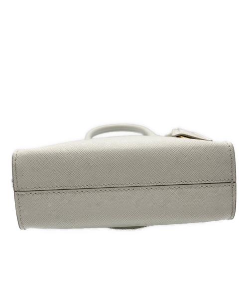 PRADA（プラダ）PRADA (プラダ) 2WAYショルダーバッグ ホワイトの古着・服飾アイテム