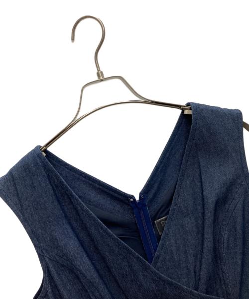 Diagram（ダイアグラム）Diagram (ダイアグラム) デニムカシュクールワンピース インディゴ サイズ:36の古着・服飾アイテム