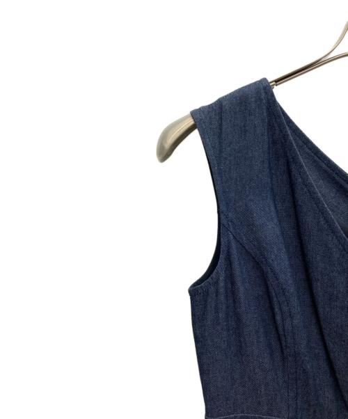 Diagram（ダイアグラム）Diagram (ダイアグラム) デニムカシュクールワンピース インディゴ サイズ:36の古着・服飾アイテム