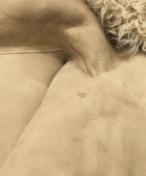 unknown（アンノウン）Unknown (アンノウン) ムートン ショートリバーシブルフードコート ベージュ サイズ:下記参照の古着・服飾アイテム