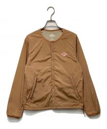 DANTON（ダントン）の古着「ナイロンタフタインサレーションジャケット」｜オレンジ