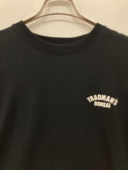 TRADMAN'S BONSAI（トラッドマンズ ボンサイ）TRADMAN'S BONSAI (トラッドマンズ ボンサイ) プリントTシャツ ブラック サイズ:Lの古着・服飾アイテム