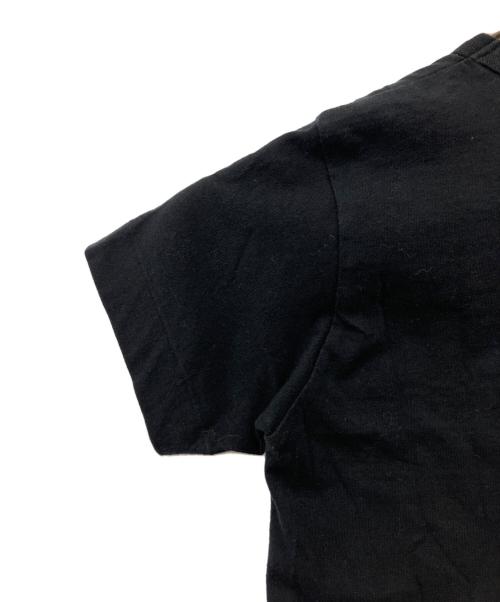 PLAY COMME des GARCONS（プレイコムデギャルソン）PLAY COMME des GARCONS (プレイ コムデギャルソン) ハートワッペンTシャツ ブラック サイズ:Sの古着・服飾アイテム