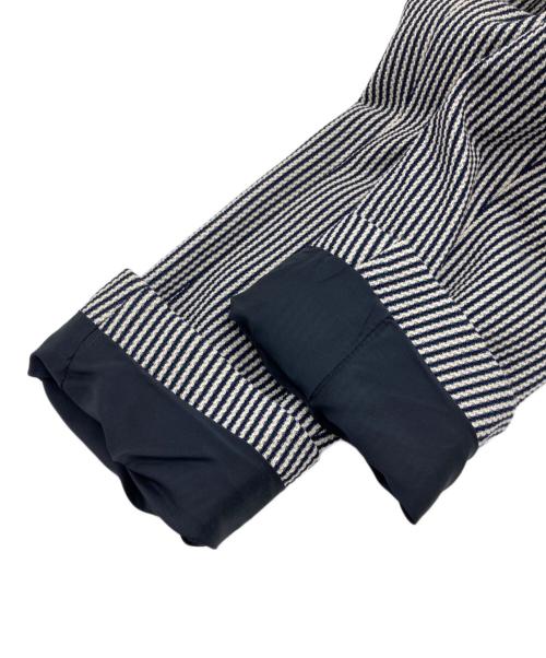 BOSS HUGO BOSS（ボス ヒューゴボス）BOSS HUGO BOSS (ボス ヒューゴボス) 2B Stretch tailoringストライプテーラードジャケット ブラック サイズ:50の古着・服飾アイテム