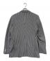 BOSS HUGO BOSS (ボス ヒューゴボス) 2B Stretch tailoringストライプテーラードジャケット ブラック サイズ:50：8000円