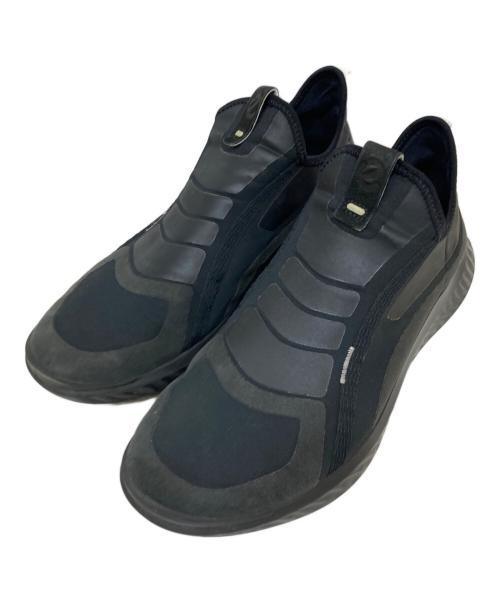 ECCO（エコー）ECCO (エコー) アス-1 FM スニーカー ブラック サイズ:27.5㎝の古着・服飾アイテム
