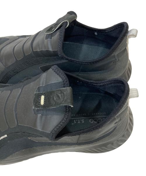 ECCO（エコー）ECCO (エコー) アス-1 FM スニーカー ブラック サイズ:27.5㎝の古着・服飾アイテム