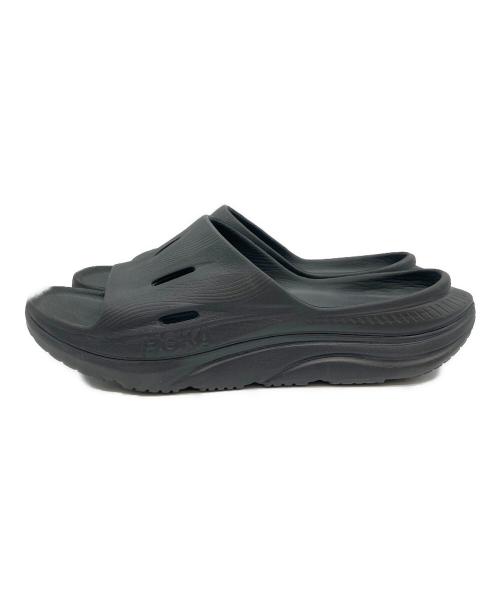 HOKAONEONE（ホカオネオネ）HOKAONEONE (ホカオネオネ) リカバリースライドサンダル ブラック サイズ:10の古着・服飾アイテム